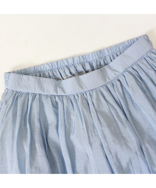 MODE ROBE（モードローブ）の「シアーフレアスカート（スカート・レディース・ホワイト/ブルー・FREE）」の20枚目の写真