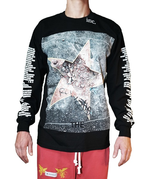 THE inc.(ザ インク)の「【8】【it】【The Incorporated(The INC.)】HEAVY STAR LS TEE(Tシャツ/カットソー・メンズ・ブラック/ホワイト・LARGE/X-LARGE/MEDIUM)」の8枚目の写真