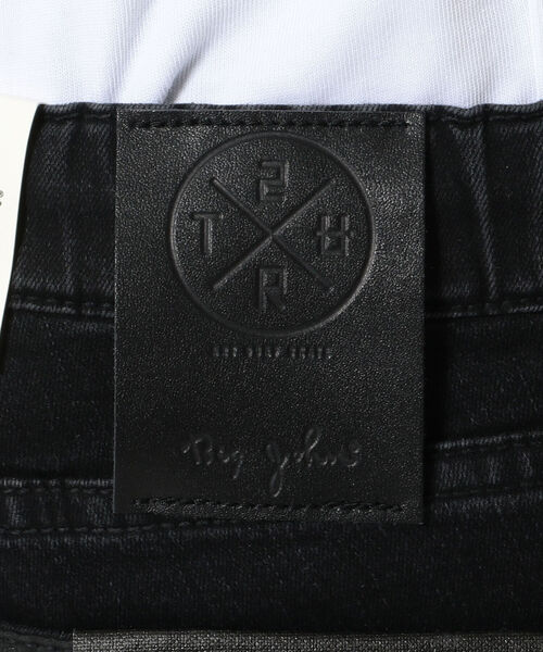 surt（サート）の「SURT（サート）LEOPARD DENIM/レオパードストレッチデニム（デニムパンツ・メンズ・ブラック・X-LARGE/SMALL/LARGE/MEDIUM/X-SMALL）」の7枚目の写真