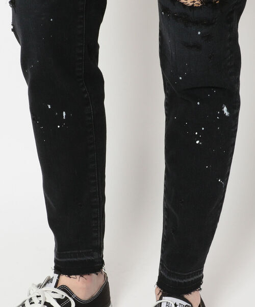 surt（サート）の「SURT（サート）LEOPARD DENIM/レオパードストレッチデニム（デニムパンツ・メンズ・ブラック・X-LARGE/SMALL/LARGE/MEDIUM/X-SMALL）」の9枚目の写真