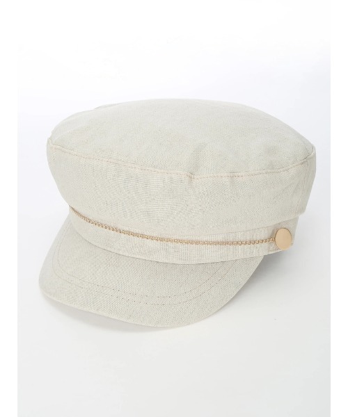 LIPSERVICE（リップサービス）の「チェーンマリンキャスケット（キャスケット・レディース・ブラック/アイボリー・FREE）」の5枚目の写真