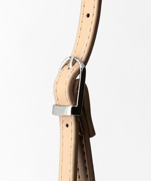 BEAUTY&YOUTH UNITED ARROWS（ビューティーアンドユースユナイテッドアローズ）の「BY スクエアチュールストライプ ミニトートバッグ　-2WAY- ◆（トートバッグ・レディース・ブラック/ベージュ・FREE）」の13枚目の写真