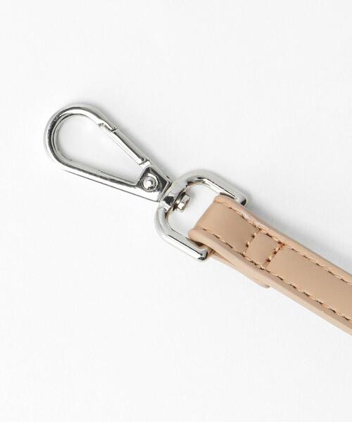 BEAUTY&YOUTH UNITED ARROWS（ビューティーアンドユースユナイテッドアローズ）の「BY スクエアチュールストライプ ミニトートバッグ　-2WAY- ◆（トートバッグ・レディース・ブラック/ベージュ・FREE）」の12枚目の写真