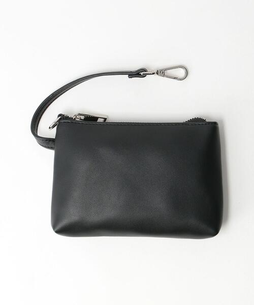 BEAUTY&YOUTH UNITED ARROWS（ビューティーアンドユースユナイテッドアローズ）の「BY スクエアチュールストライプ ミニトートバッグ　-2WAY- ◆（トートバッグ・レディース・ブラック/ベージュ・FREE）」の17枚目の写真