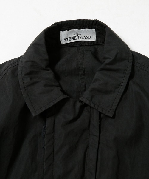 STONE ISLAND（ストーンアイランド）の「STONE ISLAND/SIシャツブルゾン（ブルゾン・メンズ・ブラック・L）」の12枚目の写真