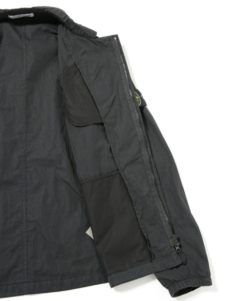 STONE ISLAND（ストーンアイランド）の「STONE ISLAND/SIシャツブルゾン（ブルゾン・メンズ・ブラック・L）」の6枚目の写真