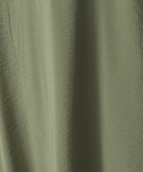 LOWRYS FARM（ローリーズファーム）の「ティアードキャミワンピース　949022（ワンピース・レディース・アイボリー/チャコールグレー/ダークブラウン/グリーン/イエロー・FREE）」の17枚目の写真