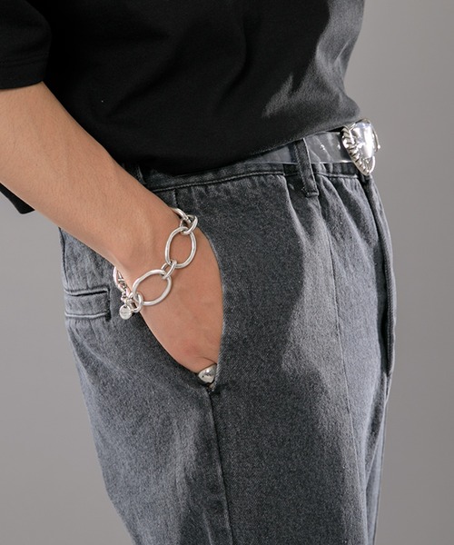 kutir(クティール)の「カットオフスリムフレアデニムパンツ(デニムパンツ・メンズ・ライトブルー/ブラック/インディゴブルー・SMALL/MEDIUM/LARGE)」の21枚目の写真