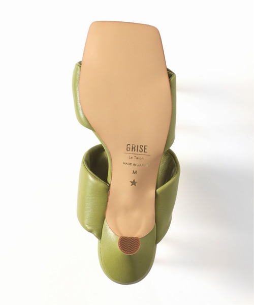 LE TALON（ルタロン）の「GRISE 5cmレザーダブルツイスト