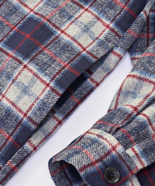 VICTIM　チェックシャツ　ジャケット　glamb レアセル　ノンネイティブ VICTIM 23チェックシャツジャケット glamb レアセル ノンネイティブ