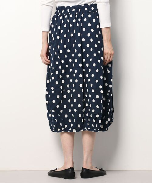 D*g*y（ディージーワイ）の「【D*g*y】ドットプリントバルーンスカート（スカート・レディース・ネイビー・M）」の5枚目の写真
