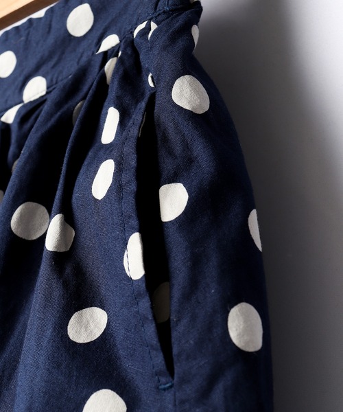 D*g*y（ディージーワイ）の「【D*g*y】ドットプリントバルーンスカート（スカート・レディース・ネイビー・M）」の3枚目の写真