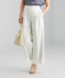 green label relaxing | ◆CS リネコ ワイド パンツ ＜ホワイト＞(その他パンツ)