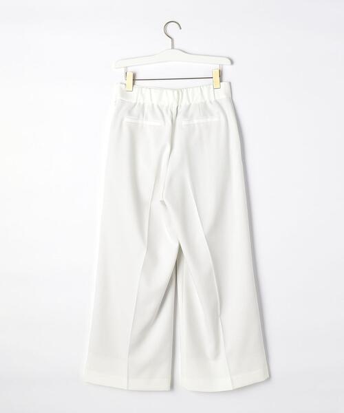 green label relaxing（グリーンレーベルリラクシング）の「◆CS リネコ ワイド パンツ ＜ホワイト＞（その他パンツ・レディース・オフホワイト・44/46/40/38/42/36/34）」の7枚目の写真