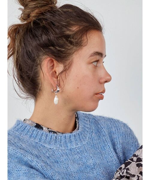 Ungrid（アングリッド）の「淡水パールピアス（ピアス（両耳用  