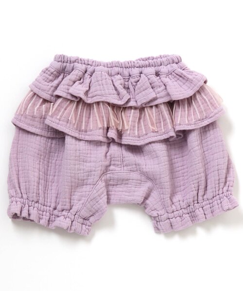 BREEZE（ブリーズ）の「/後ろフリルベビーブルマ（その他ベビーウェア・キッズ・サックスブルー/ブルー/ラベンダー・80）」の11枚目の写真