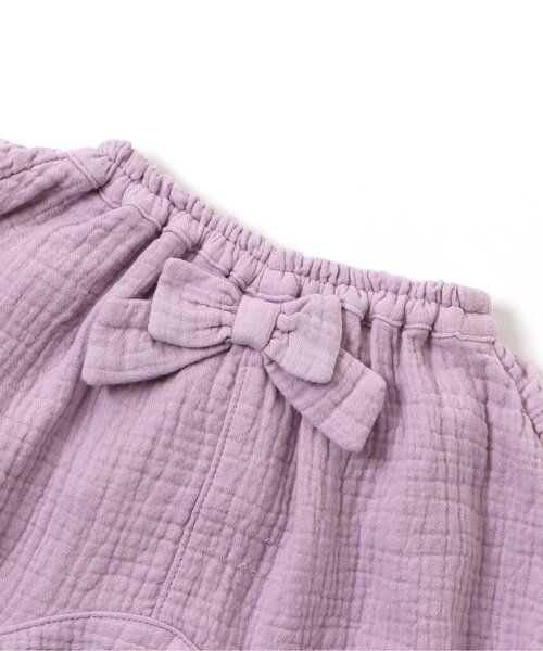 BREEZE（ブリーズ）の「/後ろフリルベビーブルマ（その他ベビーウェア・キッズ・サックスブルー/ブルー/ラベンダー・80）」の7枚目の写真