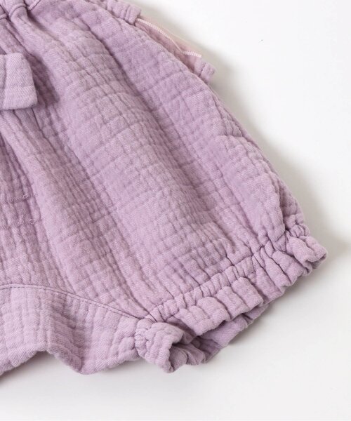 BREEZE（ブリーズ）の「/後ろフリルベビーブルマ（その他ベビーウェア・キッズ・サックスブルー/ブルー/ラベンダー・80）」の4枚目の写真