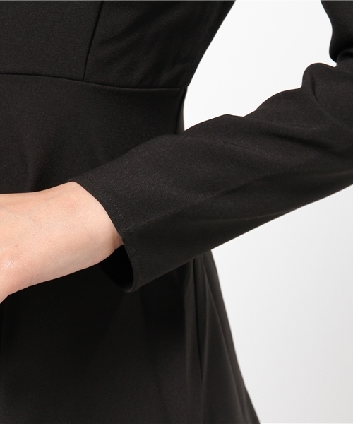 one after another NICE CLAUP（ワンアフターアナザーナイスクラップ）の「【ナイスクラップ】えりつきワンピース（ワンピース・レディース・その他1/その他2/グリーン/ブラック・FREE）」の6枚目の写真