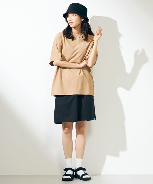 SHARE PARK（シェアパーク）の「コットン　バケットハット（キャップ・レディース・ホワイト系/ブラック系/ベージュ系/ネイビー系・F）」の6枚目の写真