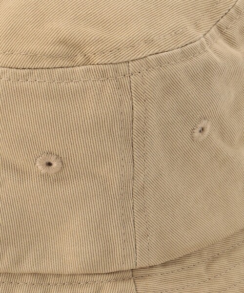 SHARE PARK（シェアパーク）の「コットン　バケットハット（キャップ・レディース・ホワイト系/ブラック系/ベージュ系/ネイビー系・F）」の17枚目の写真