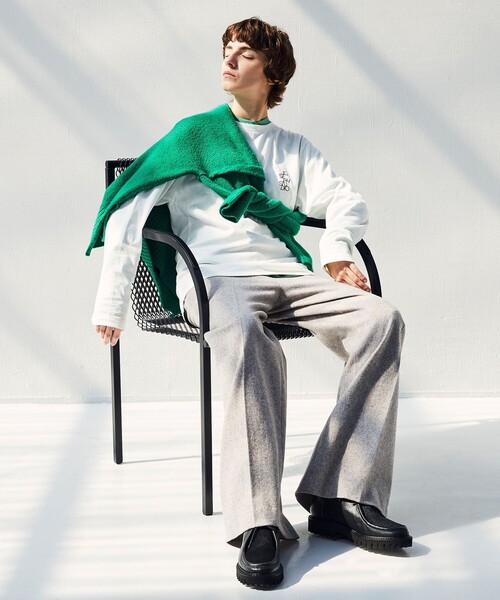 JOSEPH STUDIO(ジョゼフストゥディオ)の「ロゴ パックT OFFSET LONG(Tシャツ/カットソー・レディース・ホワイト系・SMALL/MEDIUM/LARGE)」の11枚目の写真