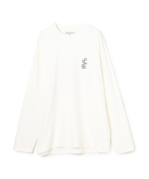 JOSEPH STUDIO(ジョゼフストゥディオ)の「ロゴ パックT OFFSET LONG(Tシャツ/カットソー・レディース・ホワイト系・SMALL/MEDIUM/LARGE)」の12枚目の写真