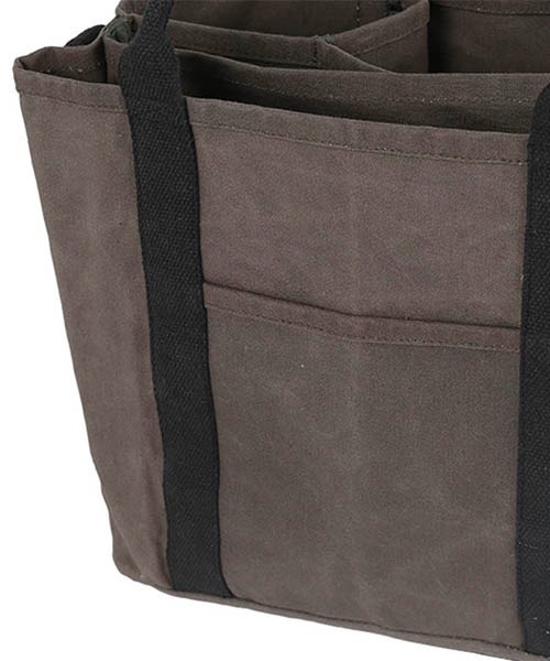 DULTON（ダルトン）の「WORKER BAG/仕切り付き 自立 トートバッグ（トートバッグ・メンズ・オリーブ/ブラウン系その他/ナチュラル・FREE）」の7枚目の写真