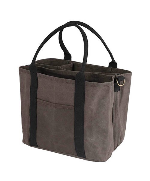 DULTON（ダルトン）の「WORKER BAG/仕切り付き 自立 トートバッグ（トートバッグ・メンズ・オリーブ/ブラウン系その他/ナチュラル・FREE）」の13枚目の写真