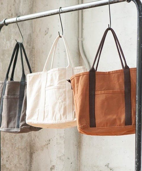 DULTON（ダルトン）の「WORKER BAG/仕切り付き 自立 トートバッグ（トートバッグ・メンズ・オリーブ/ブラウン系その他/ナチュラル・FREE）」の17枚目の写真