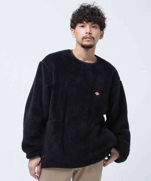 DANTON（ダントン）の「DANTON × BEAMS / 別注 High Pile Fleece Crewneck（その他トップス・メンズ・ブラック・44/40/38/42）」の7枚目の写真