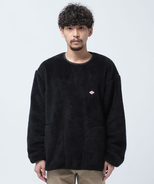 DANTON（ダントン）の「DANTON × BEAMS / 別注 High Pile Fleece Crewneck（その他トップス・メンズ・ブラック・44/40/38/42）」の8枚目の写真