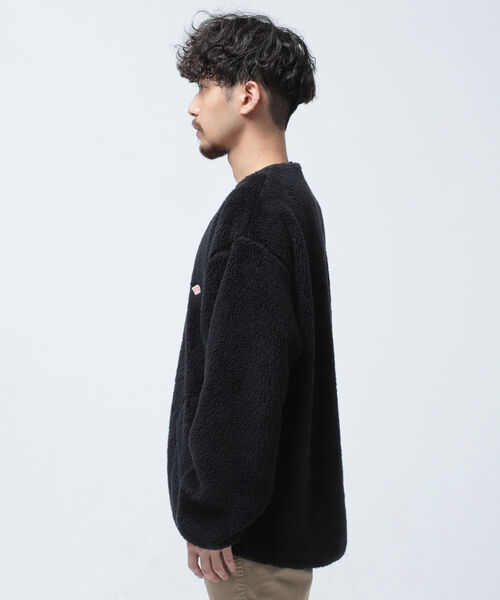 DANTON（ダントン）の「DANTON × BEAMS / 別注 High Pile Fleece Crewneck（その他トップス・メンズ・ブラック・44/40/38/42）」の9枚目の写真