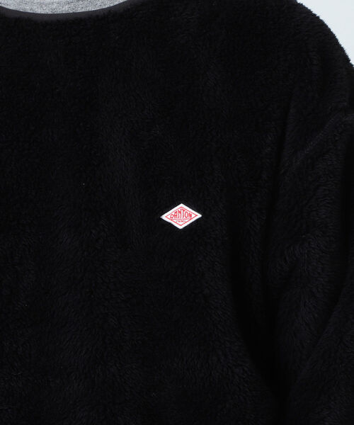 DANTON（ダントン）の「DANTON × BEAMS / 別注 High Pile Fleece Crewneck（その他トップス・メンズ・ブラック・44/40/38/42）」の11枚目の写真