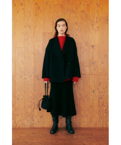 hai(ハイ)の「hai/ハイ シルクサテン巾着バッグ(トートバッグ・レディース・ブラック・FREE)」の17枚目の写真