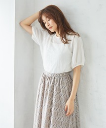 Rewde | パフスリーブプルオーバー（1R13-07147）(シャツ/ブラウス)