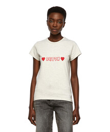 DIESEL | レディース Tシャツ プリント スリムフィット(Tシャツ/カットソー)