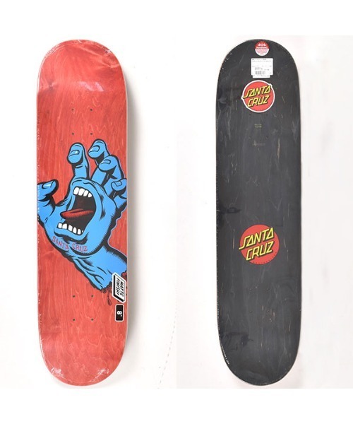 SANTA CRUZ(サンタクルーズ)の「SANTACRUZ/サンタクルーズ スケートボード デッキ8インチ 31022427(スポーツグッズ・メンズ・レッド・ONE SIZE)」の2枚目の写真