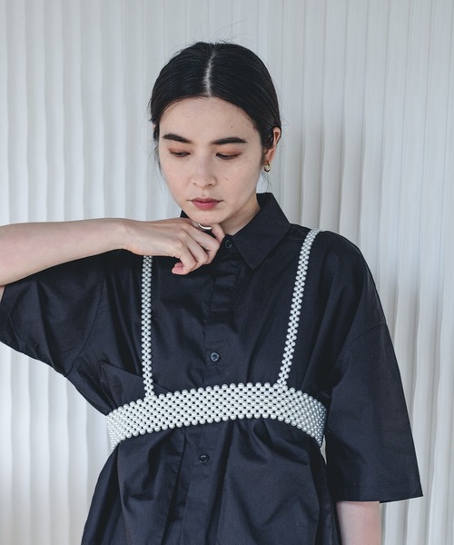 chuclla（チュクラ）の「【chuclla】Pearl harness belt cha21a004（サスペンダー・レディース・ホワイト・FREE）」の10枚目の写真