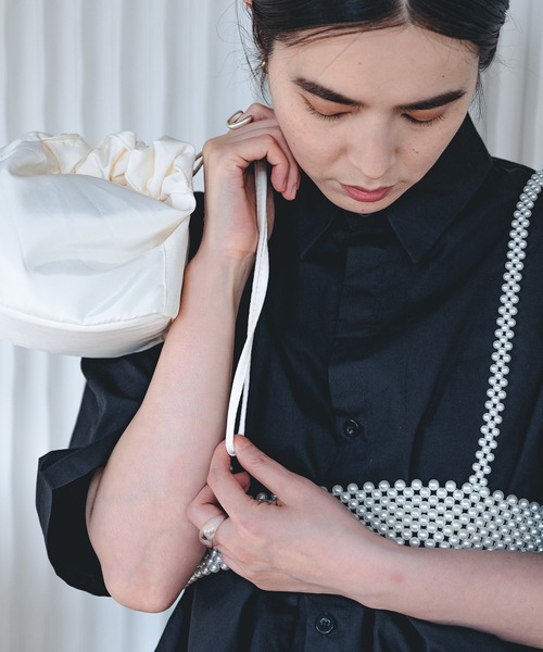 chuclla（チュクラ）の「【chuclla】Pearl harness belt cha21a004（サスペンダー・レディース・ホワイト・FREE）」の13枚目の写真