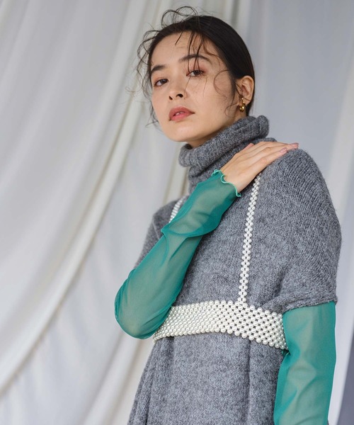 chuclla（チュクラ）の「【chuclla】Pearl harness belt cha21a004（サスペンダー・レディース・ホワイト・FREE）」の21枚目の写真