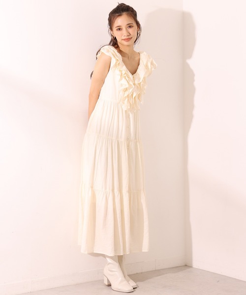 one after another NICE CLAUP（ワンアフターアナザーナイスクラップ）の「フェイクレザーストレッチブーツ（ブーツ・レディース・ブラック/アイボリー・S/M/L）」の19枚目の写真