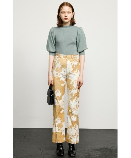 SLY（スライ）の「COW VEGAN SUEDE PT カウスウェード パンツ（スラックス・レディース・ベージュ系その他/ブラウン系その他2・1/2/0）」の3枚目の写真