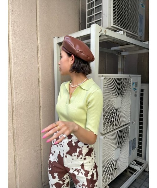 SLY（スライ）の「COW VEGAN SUEDE PT カウスウェード パンツ（スラックス・レディース・ベージュ系その他/ブラウン系その他2・1/2/0）」の22枚目の写真