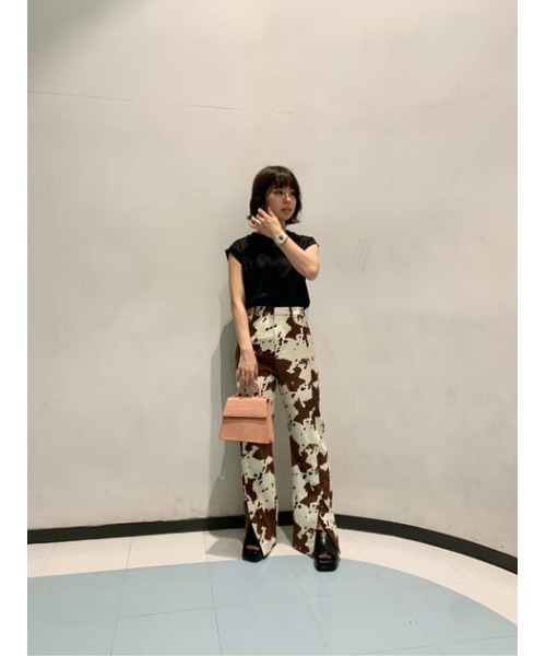 SLY（スライ）の「COW VEGAN SUEDE PT カウスウェード パンツ（スラックス・レディース・ベージュ系その他/ブラウン系その他2・1/2/0）」の17枚目の写真