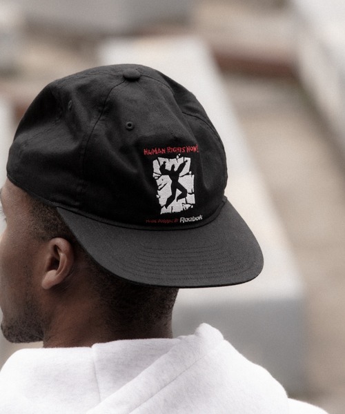 Reebok（リーボック）の「ヒューマンライツ・ナウ！ / Human Rights Now! キャップ / Cap（キャップ・メンズ・ブラック/ホワイト・LARGE）」の2枚目の写真