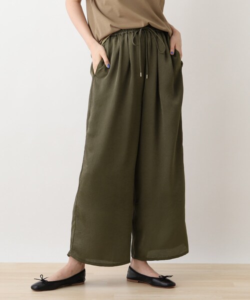 DRESKIP（ドレスキップ）の「◇リラックスサテンワイドパンツ（その他