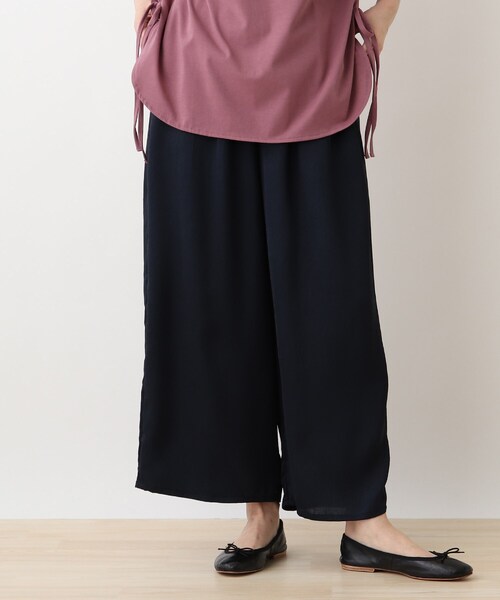 DRESKIP（ドレスキップ）の「◇リラックスサテンワイドパンツ（その他