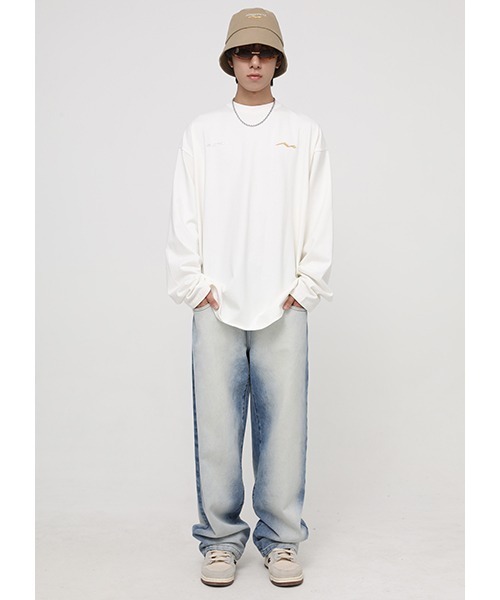 MASONPRINCE（メイソンプリンス）の「【MASONPRINCE】One point logo bucket hat MZ2035（ハット・メンズ・ベージュ/ブラック・FREE）」の3枚目の写真