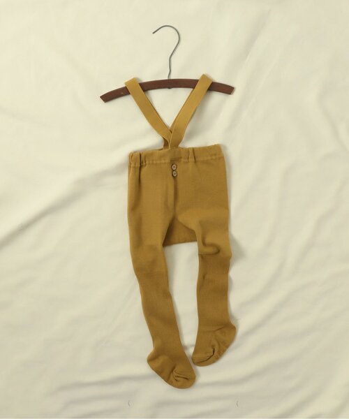 apres les cours（アプレレクール）の「サスペンダー付きタイツ（その他ベビーウェア・キッズ・ブラウン/ピンク/イエロー/ブルー・80）」の4枚目の写真